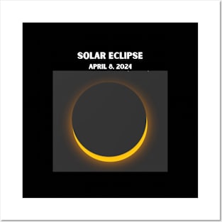 Solar Eclipse April 8, 2024 Posters and Art